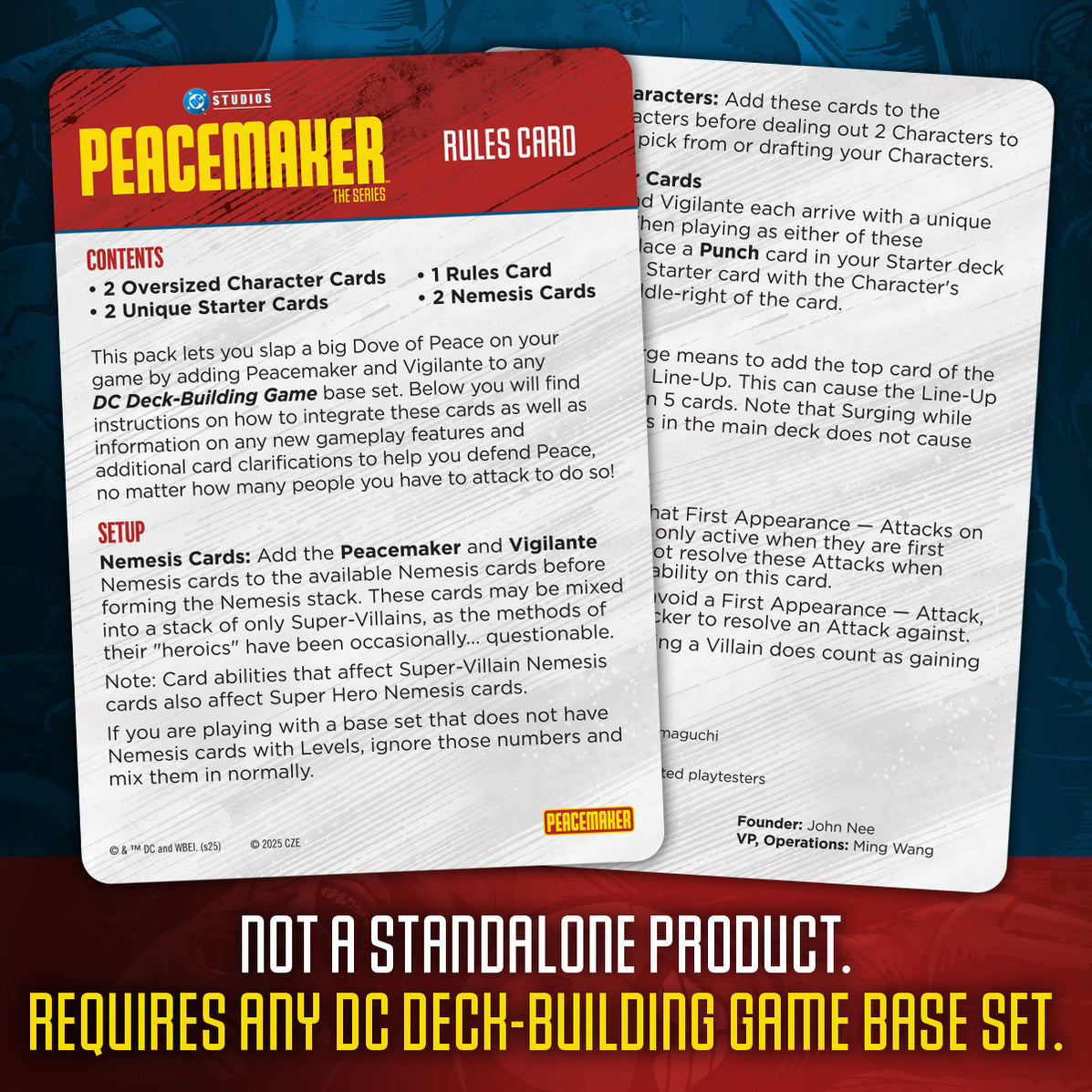 DC Deck-Building Game: Peacemaker Pack — Cryptozoic Entertainment