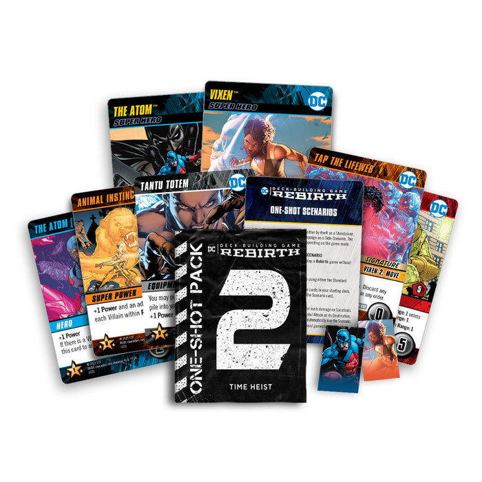 DC Deck-Building Game: Rebirth One-Shot Pack 2 — Time Heist