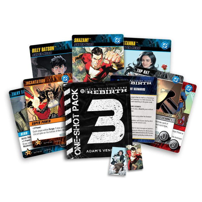 DC Deck-Building Game: Rebirth One-Shot Pack 3 —  Adam's Vengeance