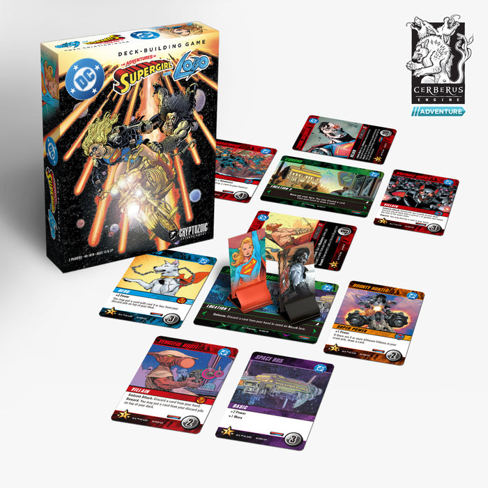 DC Deck-Building Game: The Adventures of Supergirl & Lobo