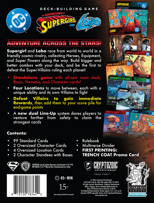 DC Deck-Building Game: The Adventures of Supergirl & Lobo