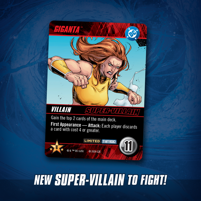DC Deck-Building Game: Unique Starter Cards — Pack 1 (Gen Con 2026)