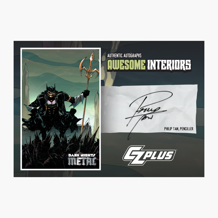 CZPlus Dark Nights: Metal: Philip Tan Autograph Card (SDCC 2024)