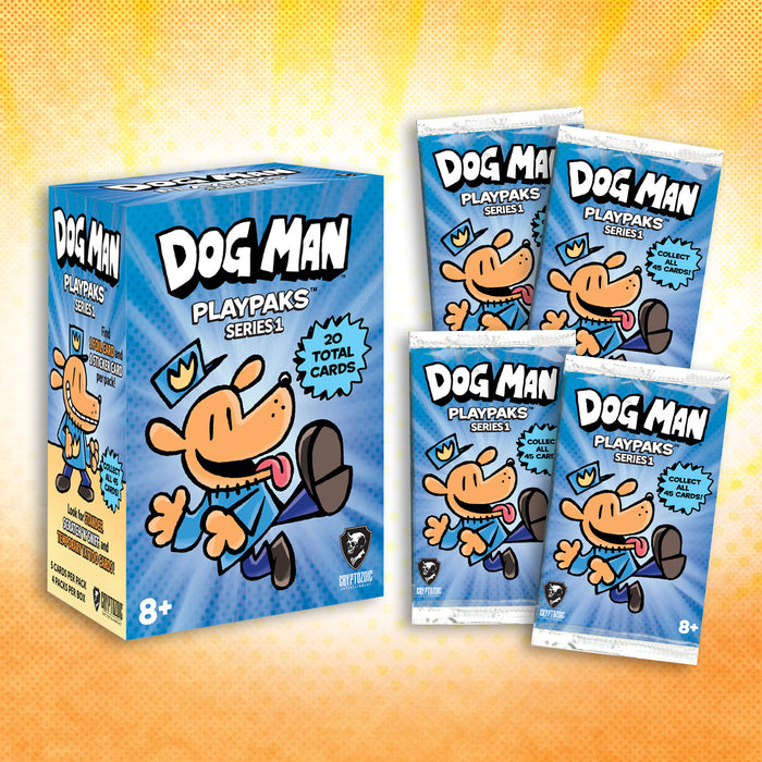 Dog Man Playpaks: Series 1 (4-pack blaster box)
