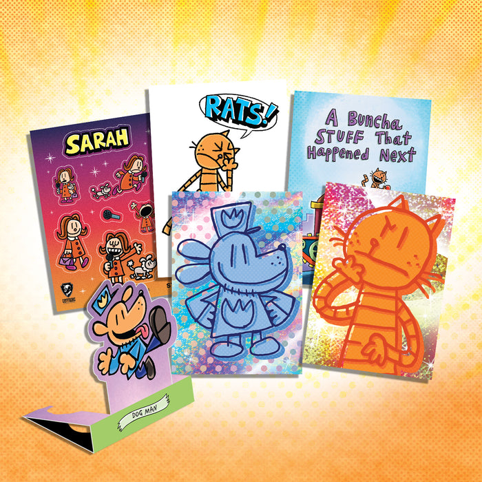 Dog Man Playpaks: Series 1 (4-pack blaster box)