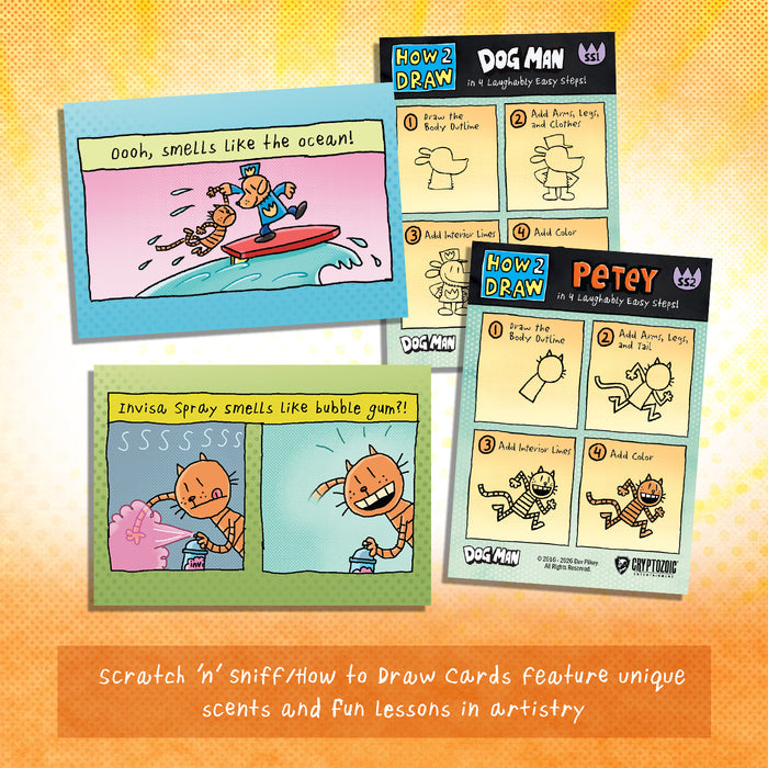 Dog Man Playpaks: Series 1 (4-pack blaster box)