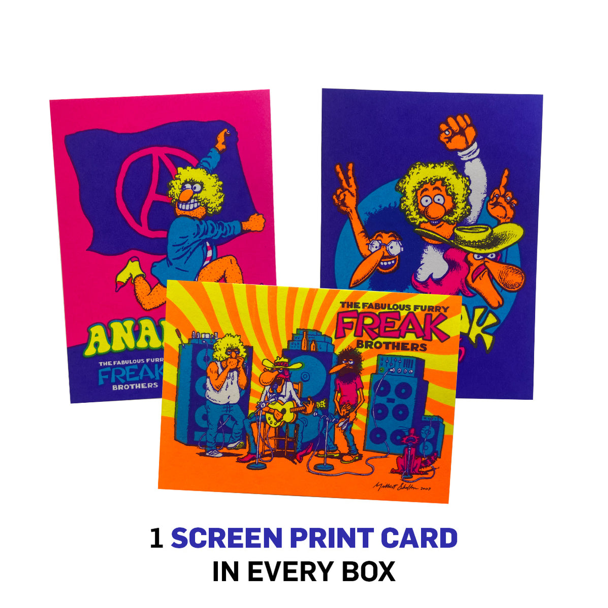 The Fabulous Furry Freak Brothers Trading Cards: Convention Box (SDCC ...
