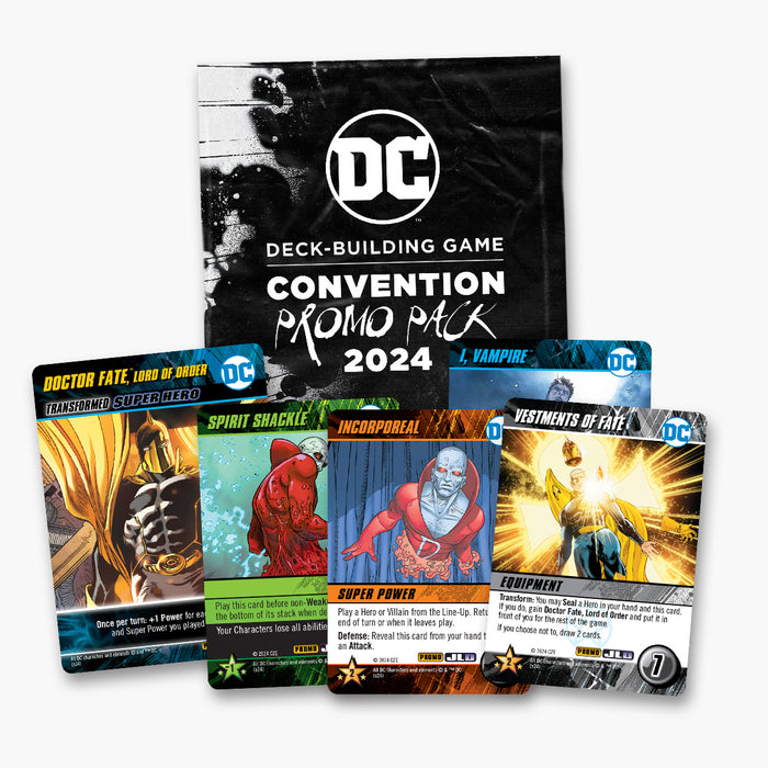 DC Deck-Building Game: Convention Promo Pack 2024 + Event Card