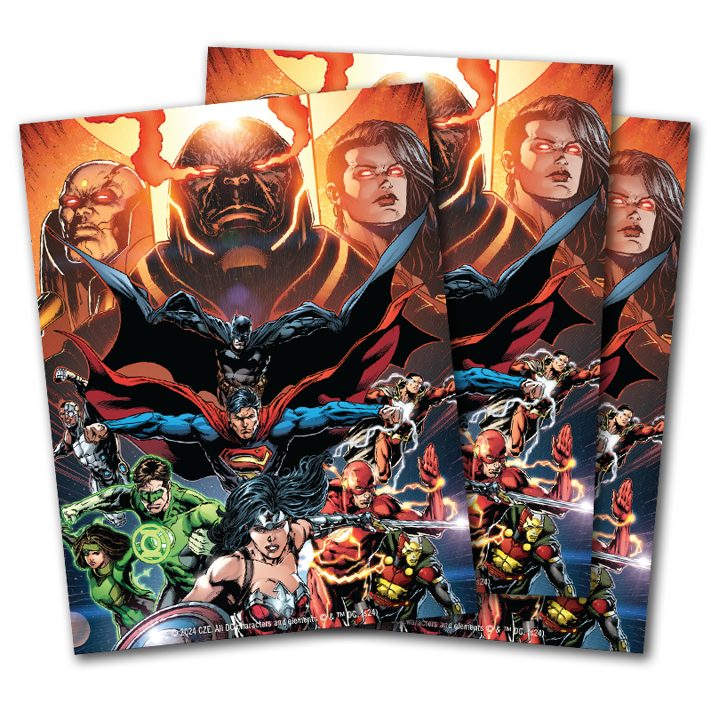 dc comics deck building game card sleeves DC Deck-Building Game: Oversized Sleeves (50-pack)