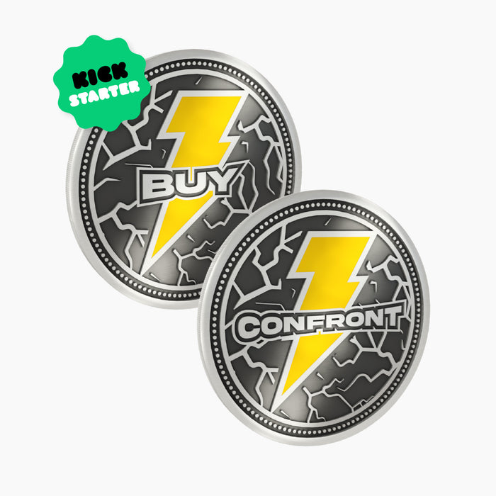 DC Deck-Building Game: Confrontation Coin (Kickstarter Exclusive)