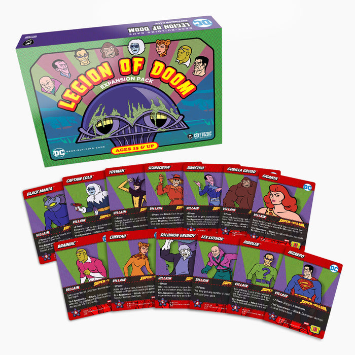 DC Deck-Building Game: Legion of Doom Expansion Pack (Kickstarter Exclusive)