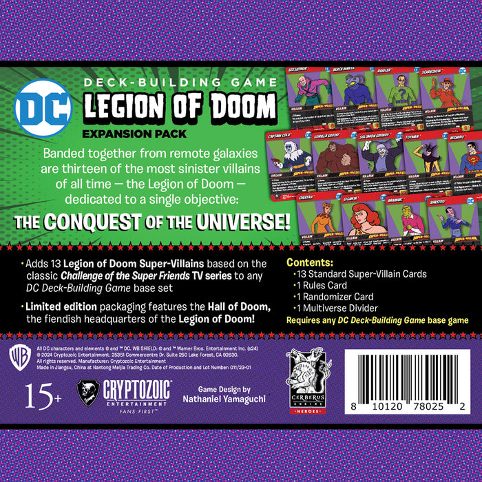 DC Deck-Building Game: Legion of Doom Expansion Pack (Kickstarter Exclusive)