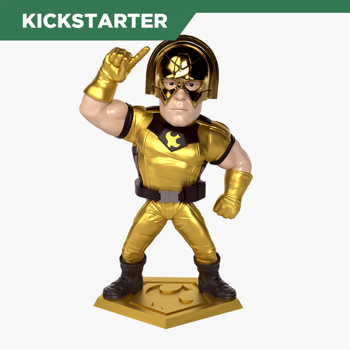 Dancing Peacemaker Bobble Figure: Gold Edition