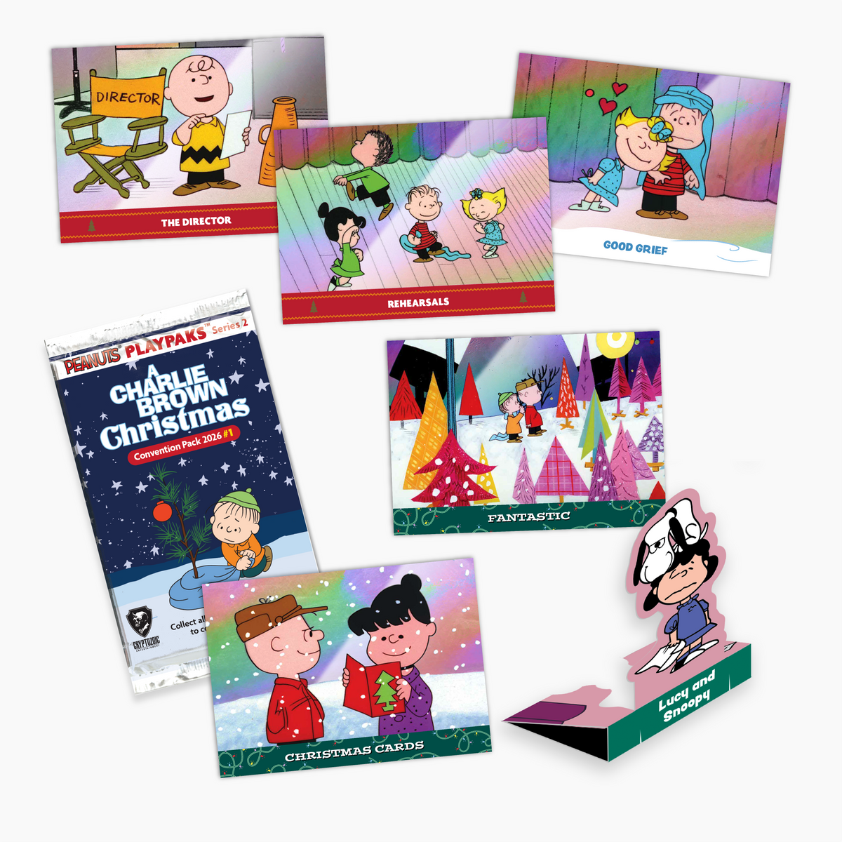 新品　北米版　Charlie Brown Peanuts Playpaks: A Charlie Brown Christmas — Exclusive Pack #1