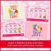 Set of Scratch 'n' Sniff cards featuring Snoopy and Charlie Brown with educational art lessons on a pink background.