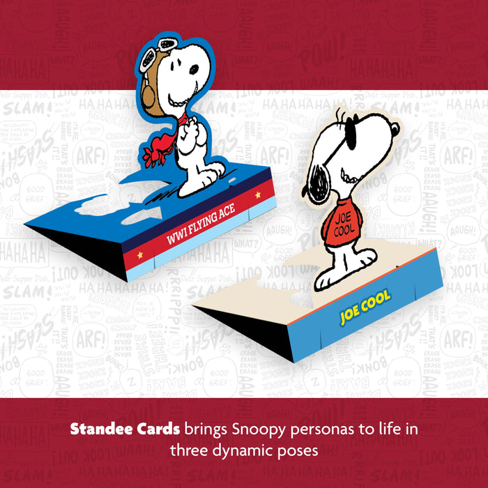 Peanuts Playpaks: Many Faces of Snoopy (4-Pack Blaster Box)