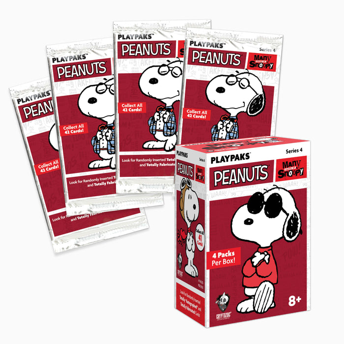 Peanuts Playpaks: Many Faces of Snoopy (4-Pack Blaster Box)