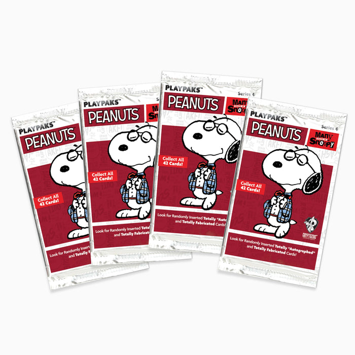 Peanuts Playpaks: Many Faces of Snoopy (4-Pack Blaster Box)