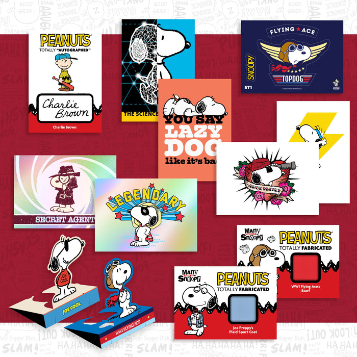Peanuts Playpaks: Many Faces of Snoopy (4-Pack Blaster Box)