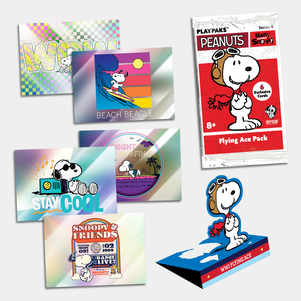 アメコミ SNOOPY Peanuts Playpaks: Many Faces of Snoopy — Flying Ace Pack (SDCC
