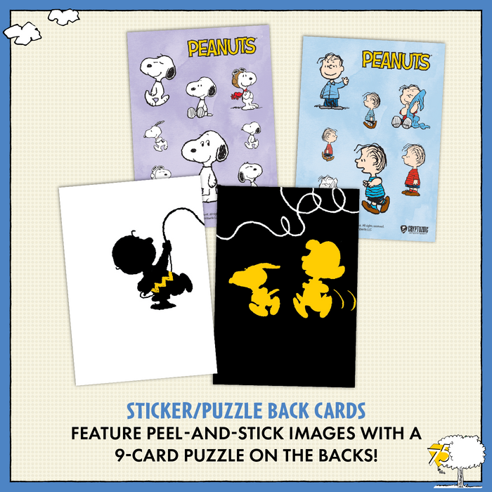 Peanuts Playpaks: 75 Years (24-pack box) — Cryptozoic Entertainment Peanuts Playpaks: 75 Years (24-pack box) — Cryptozoic Entertainment