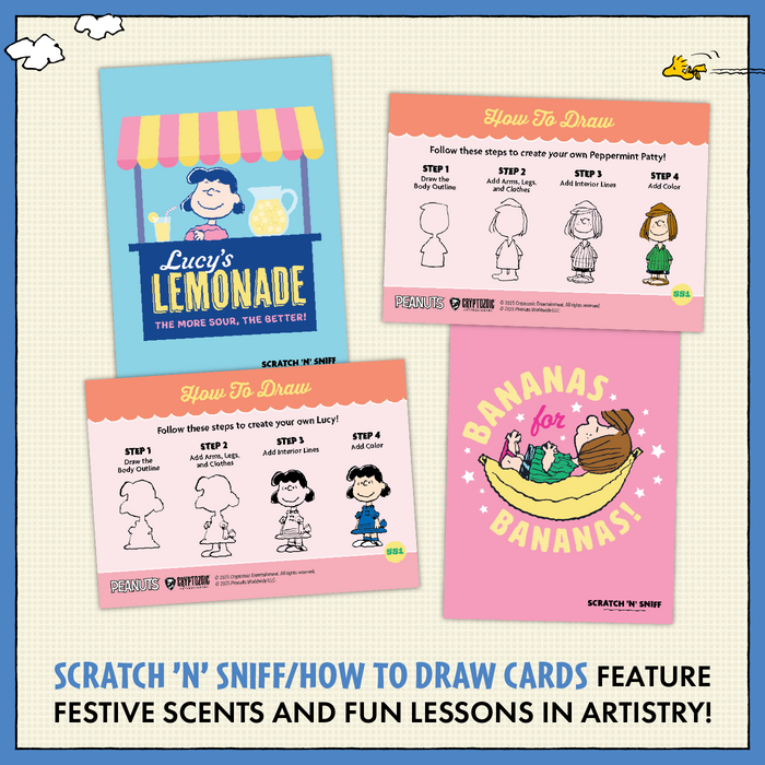Peanuts Playpaks: 75 Years (24-pack box) — Cryptozoic Entertainment Peanuts Playpaks: 75 Years (24-pack box) — Cryptozoic Entertainment