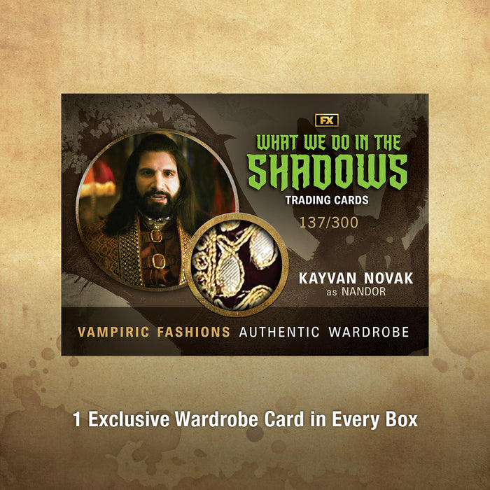 What We Do in the Shadows Trading Cards Season 1-2: Convention Preview Box