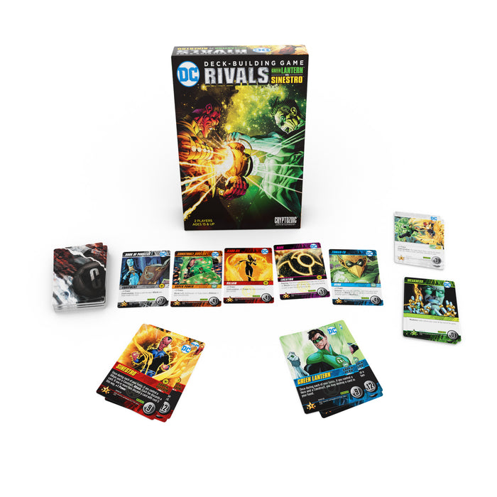 DC Deck-Building Game: Rivals 2 Green Lantern Vs. Sinestro | Cryptozoic ...