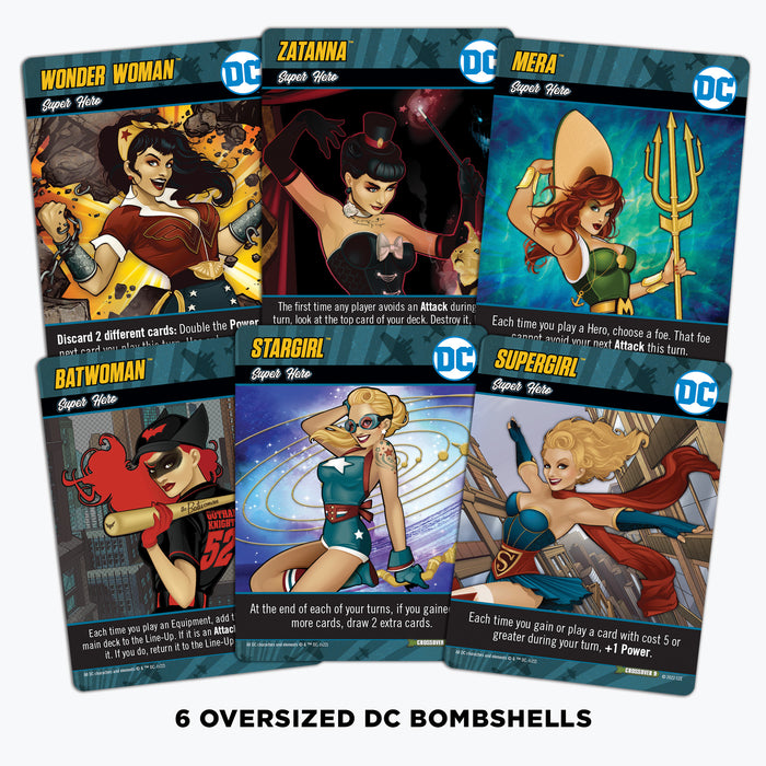 DC DeckBuilding Game Crossover Pack 9 DC Bombshells (KICKSTARTER EDI