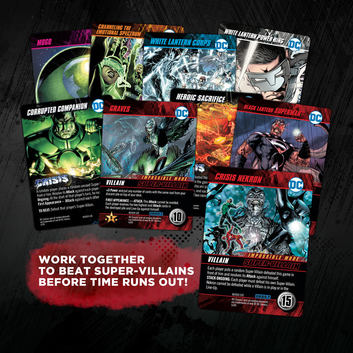 DC Comics Deck-Building Game: Teen Titans – French Version, 2-5 Players, Ages 12+, Card Game