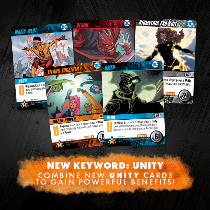 DC DeckBuilding Game Crisis Expansion Pack 4 Cryptozoic