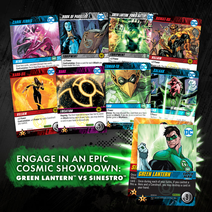DC DeckBuilding Game Rivals 2 Green Lantern Vs. Sinestro Cryptozoic