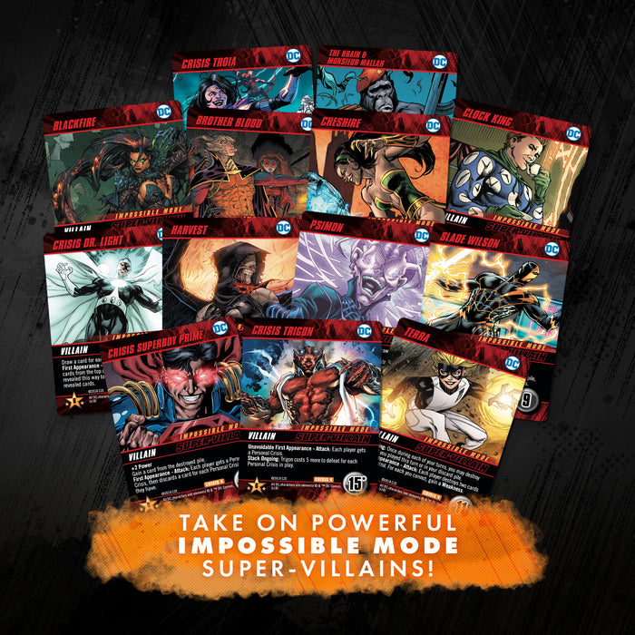 DC DeckBuilding Game Crisis Expansion Pack 4 Cryptozoic