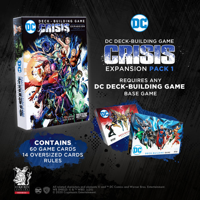 DC Deck-Building Game: Crisis Expansion Pack 1