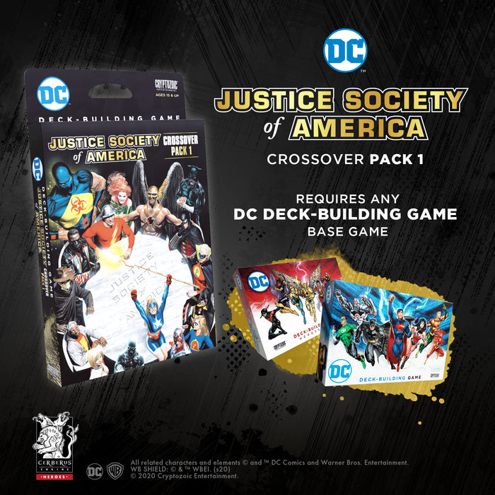 DC Deck-Building Game Crossover Pack 1: Justice Society of America