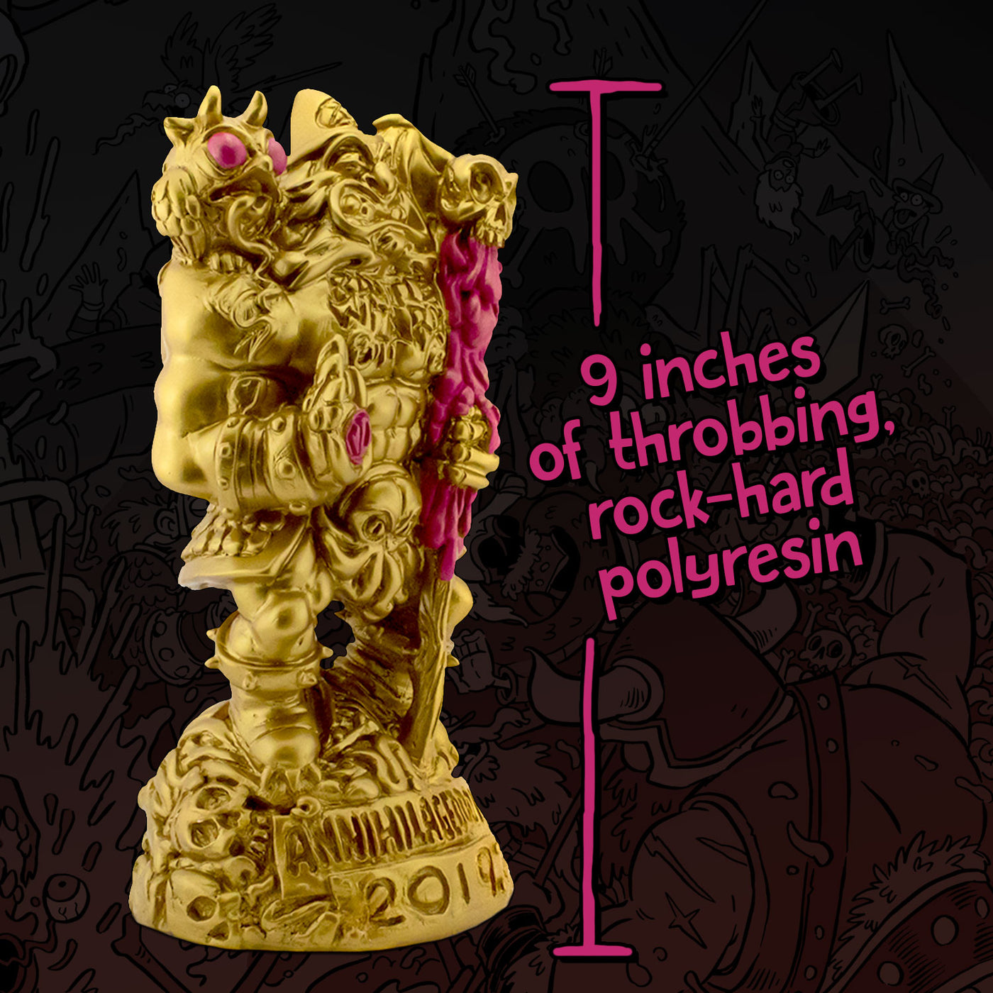 Epic Spell Wars of the Battle Wizards Statue — Cryptozoic Entertainment