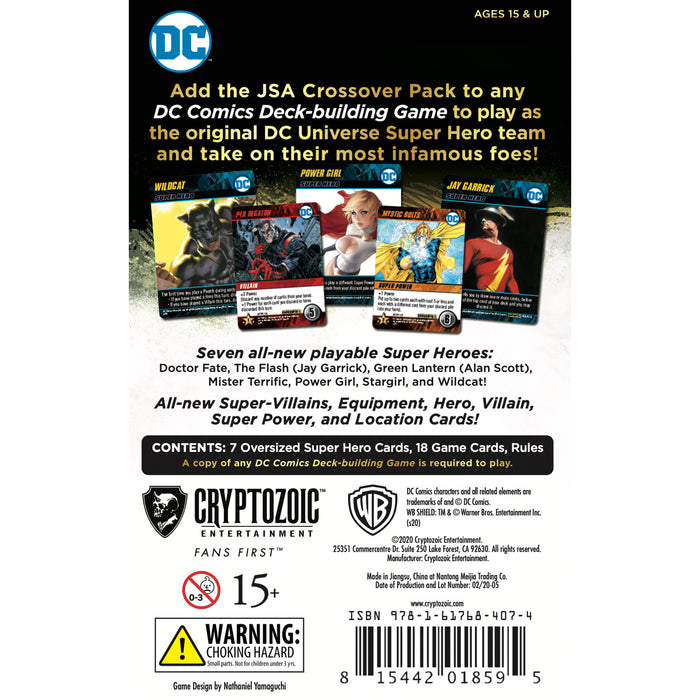 DC Deck-Building Game Crossover Pack 1: Justice Society of America
