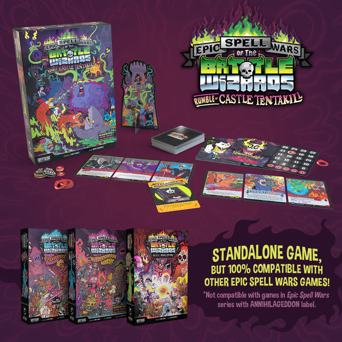 Cryptozoic Announces Release of Epic Spell Wars of the Battle