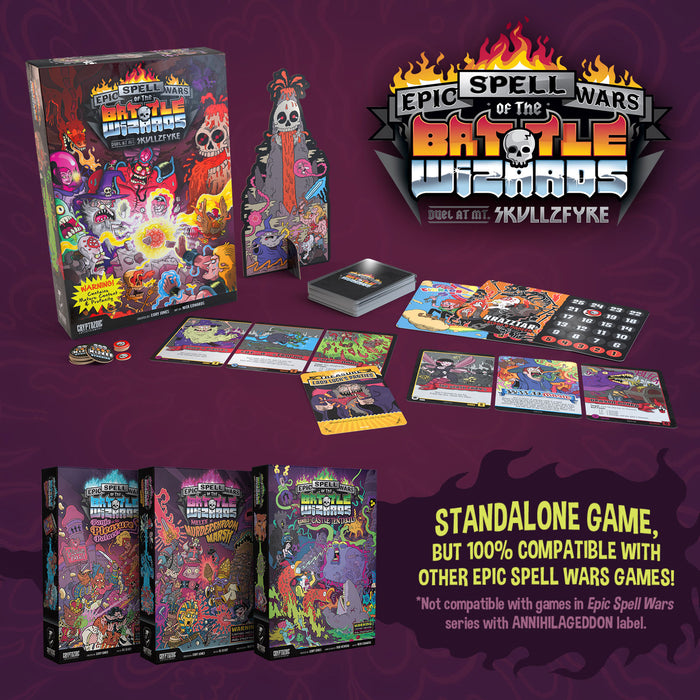 Cryptozoic Announces Release of Epic Spell Wars of the Battle