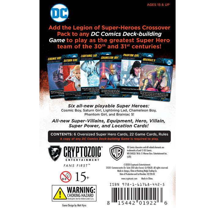 DC Deck-Building Game Crossover Pack 3: Legion of Super-Heroes