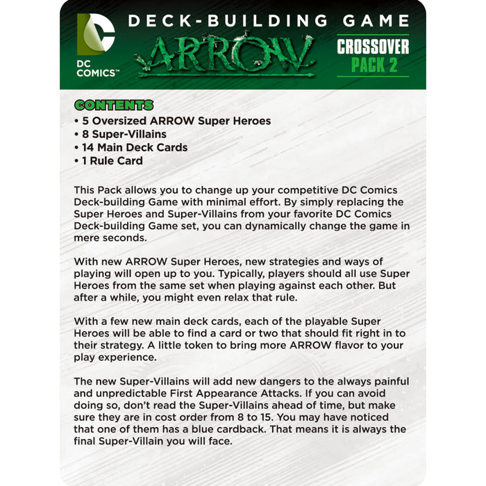 DC Deck-Building Game Crossover Pack 2: Arrow