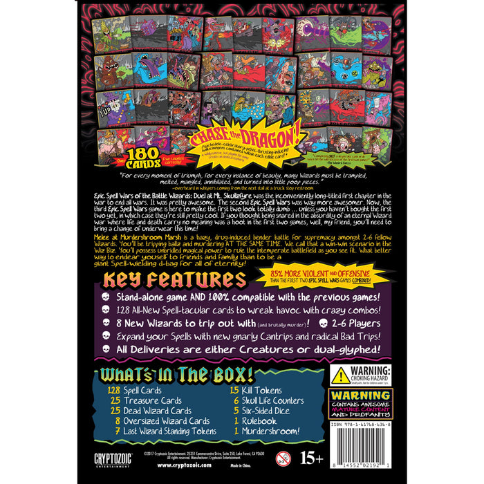 Unbekannt- Epic Spell Wars of The Battle Wizards 3 Melee at Murdershroom Marsh Jeux de Cartes Unbekannt- Epic Spell Wars of The Battle Wizards 3 Melee at Murdershroom Marsh Jeux de Cartes