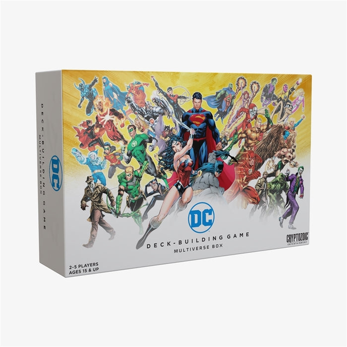 DC Deck-Building Game Multiverse Box| Cryptozoic Entertainment Store
