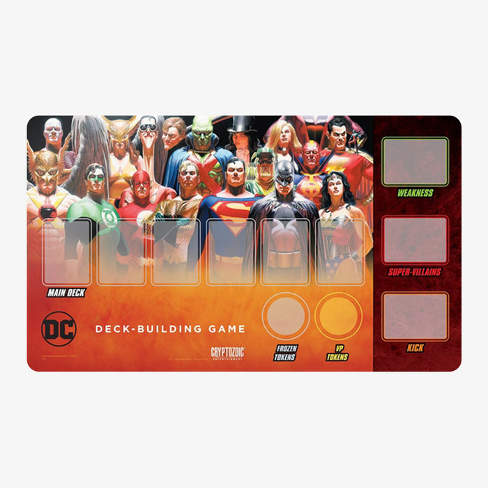 DC Deck-Building Game 2016 Playmat
