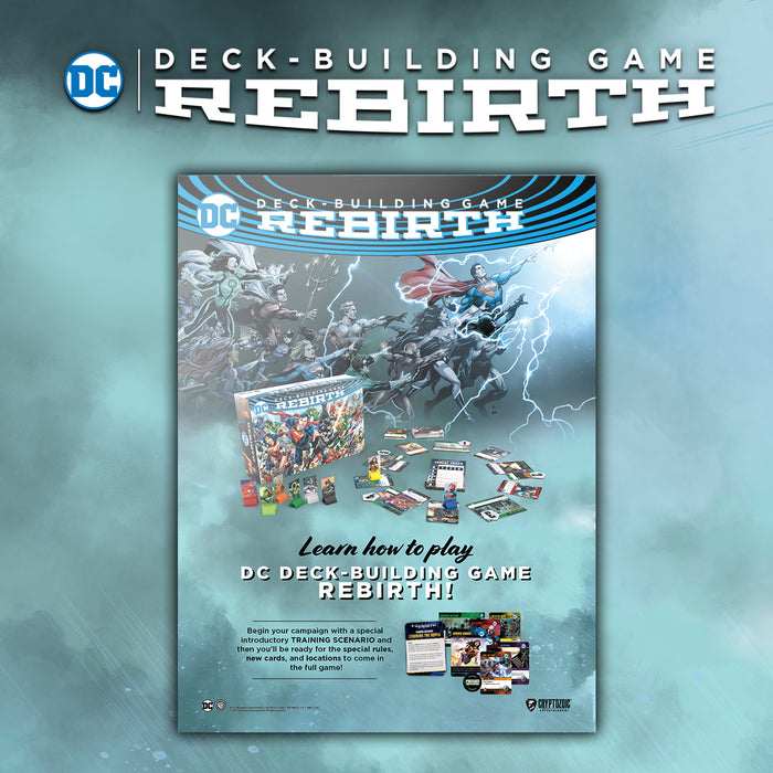DC Deck-Building Game: Rebirth Promotional Kit