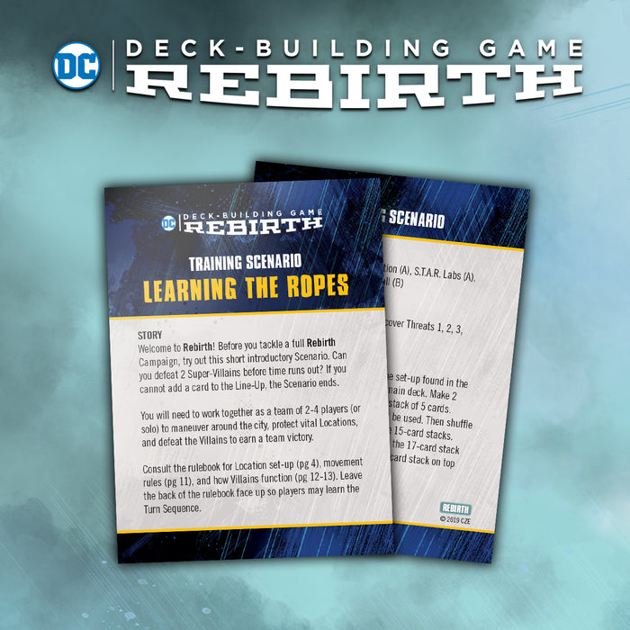 DC Deck-Building Game: Rebirth Promotional Kit