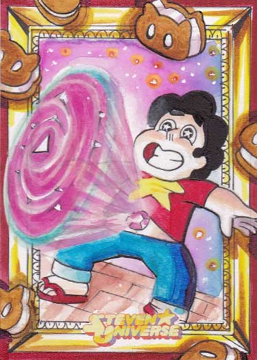 Steven Universe Trading Cards: 5 Packs Steven Universe Trading Cards: 5 Packs