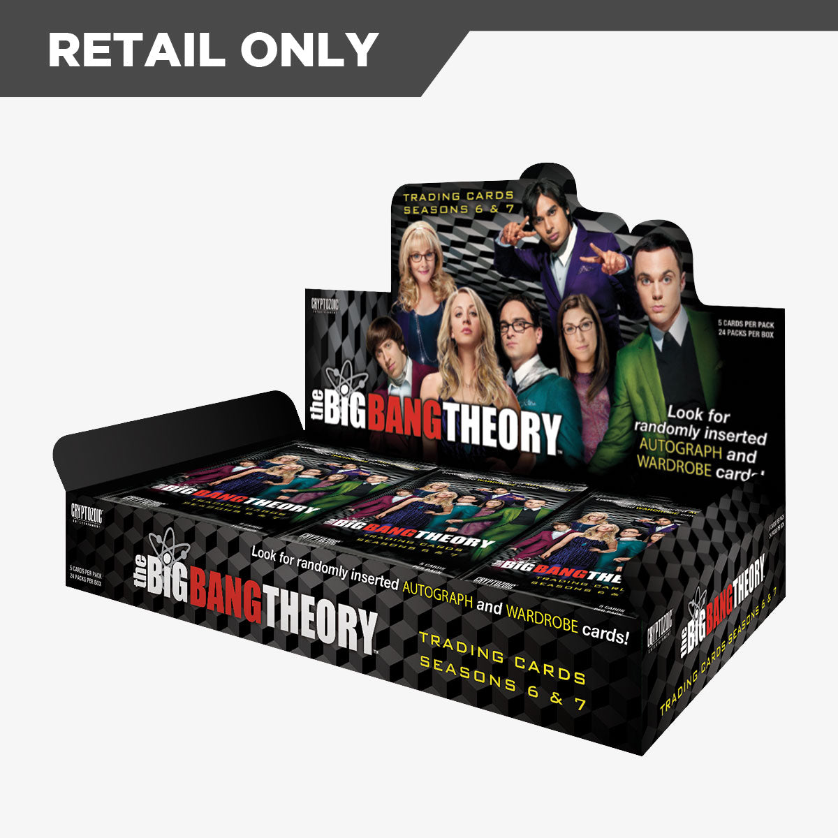 The Big Bang Theory Trading Cards Season 6 & 7 — Cryptozoic