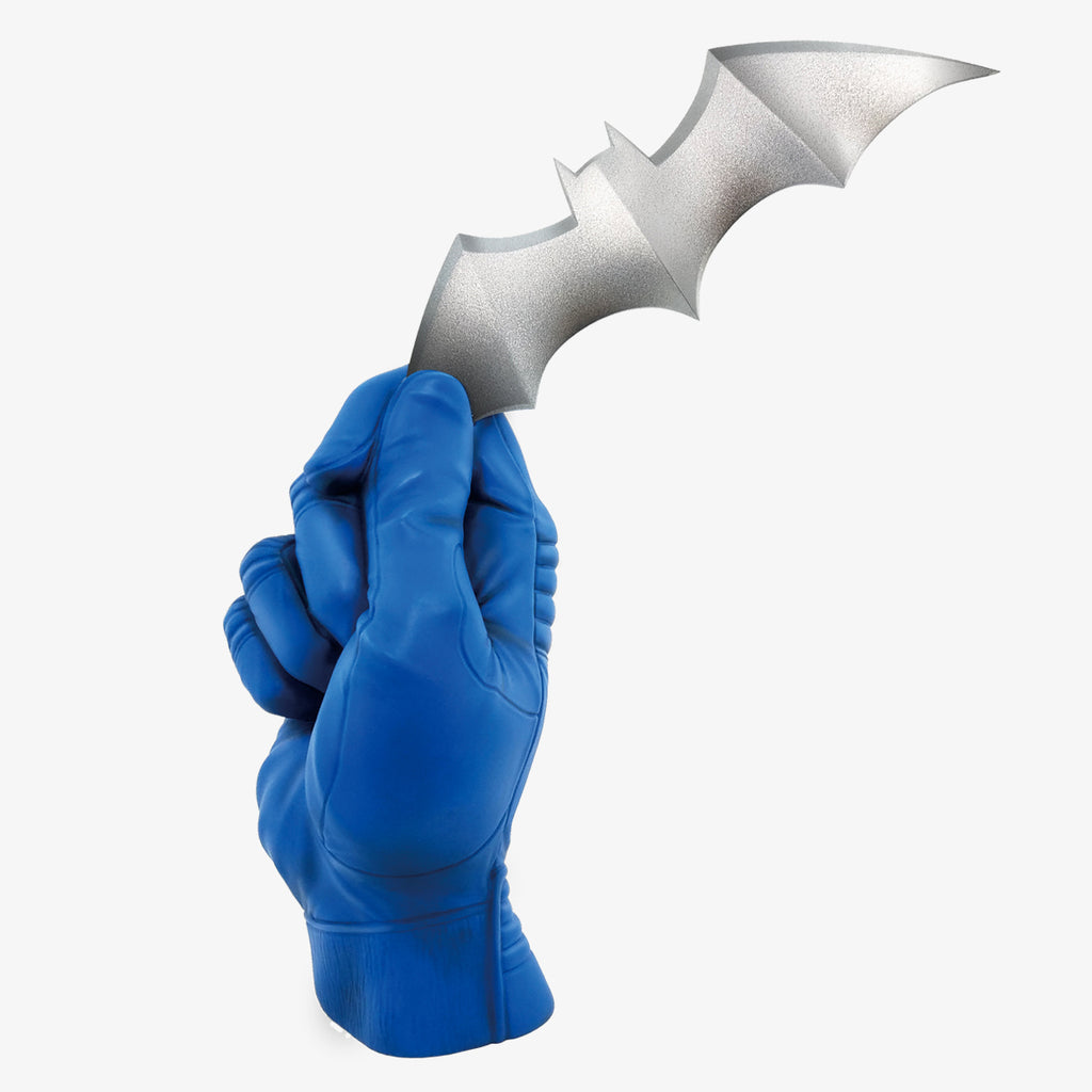 Portachiavi Batman Batarang IN Metallo Argentato