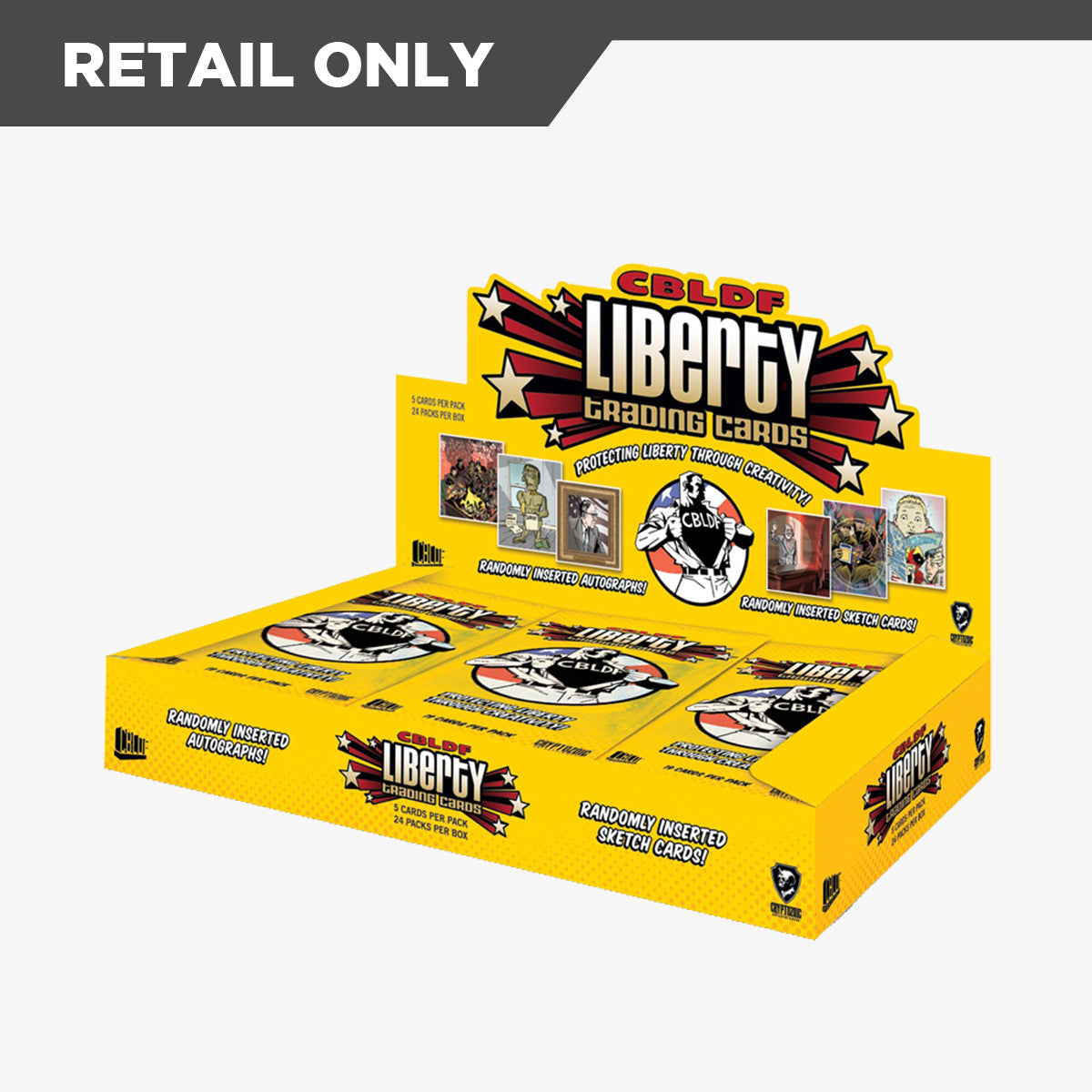 CBLDF Liberty Trading Cards — Cryptozoic Entertainment